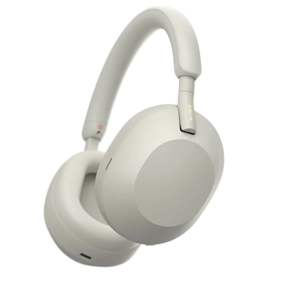 Sony Beige Wireless Headphones